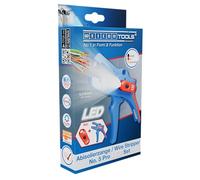 WEICON Pinza spelafili n. 5 Pro, set LED, spelafili di precisione da 0,2 a 16 mm², LED con 3 livelli di luminosità, per aree di lavoro scure