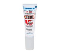 WEICON Silicone HT 300 85 ml rosso - adesivo universale resistente alle alte temperature