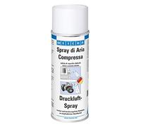WEICON Spray Aria Compressa, 400 ml, bomboletta ad aria compressa incluso tubicino di spruzzatura, pulizia a secco e senza contatto