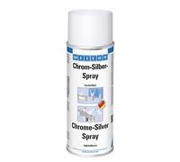 WEICON Spray cromato-argento, rivestimento superficiale ad alta brillantezza, 400 ml