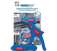 WEICON TOOLS 10039676 No S 4 + No 5 Pinza spelacavi incl. Tagliacavi 0.2 fino