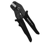 WEICON TOOLS MC4, pinza crimpatrice per spina solare, 2,5/4/6 mm², pinza crimpatrice solare, nero