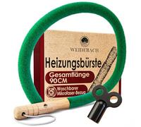 WEIDEBACH Spazzola per radiatori V. 3.0, lunghezza totale 90 cm, spazzola in microfibra, per radiatori senza peli di animali, spazzola per radiatori viene fornita in ogni angolo, spazzola per