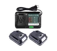WeideBATT® - Batteria BL1021B 12V 2000mAh e caricatore DC10WD per BL1016 BL1015 BL1020B BL1041B per Makita Tool DF031D DF0331D TD110D JR103D JR105D HSS01D MP.00 DZ Z Z Z HP332D DC10SB