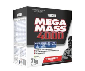 Weider Gainer Giant Mega Mass 4000 7000 g Fragola