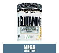 Weider L-GLUTAMMINA 100% Puro Forma Libera 400g Miglioramento Muscolo Forza &