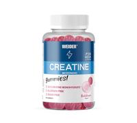 Weider Micronized Creatine Gummies (66 caramelle gommose) gusto Bubblegum, 3,5g creatina monoidrato 200 MESH/porzione, certificato laboratorio europeo, Aumento delle prestazioni fisiche (22 porzioni)