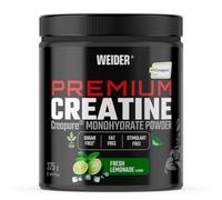 Weider Premium Creatine (375g) Gusto Limonata di menta fresca, Creatina Monoidrato 100% Creapure, assorbimento ottimale, Senza Zucchero,Vegano, Aiuta ad aumentare le prestazioni fisiche (75 porzioni)