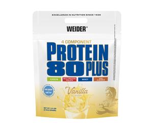 Weider Protein 80 Plus 2kg Whey BCAA EI EGG Isolat Casein Proteina in Polvere