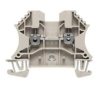 Weidmüller 1040400000-1 Morsetto passante componibile A vite Beige scuro 1 pz.