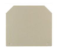 Piastra terminale Weidmuller per morsetti serie WDU 16-35 1050100000