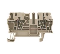 Weidmüller 1608510000-100 Morsetto passante componibile A molla Beige scuro 100