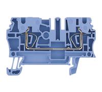 Weidmüller 1608630000-1 Morsetto passante componibile A molla Blu 1 pz.