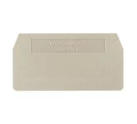 Piastra Terminale Weidmuller di separazione ZDU2,5 1608740000