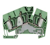 Weidmüller 1771360000-1 Morsetto per cavo di terra A molla Verde-Giallo 1 pz.