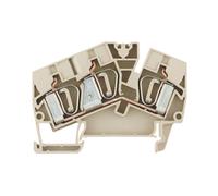 Weidmüller 1771410000, Morsettiera passante Beige livello Singolo