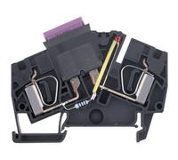 Weidmüller 1814700000-1 Morsetto componibile portafusibili A molla Nero 1 pz.