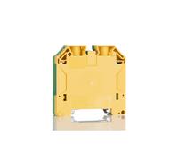 Weidmüller 1846040000, Morsettiera per guida DIN Verde Giallo livello Singolo