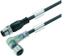 Weidmüller 9457750200 - Connettore per sensori/attuatore, confezionato con spina M12, dritta, presa