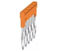 Weidmüller Connettore trasversale ZQV 2.5N/5 1527620000 arancione, 20 pezzi.