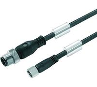 Weidmüller SAIL-M12GM8G-3-1.2U Cavo di Segnale 1,2 m Nero