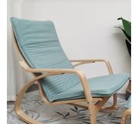 WEIDPHL Cuscino Di Ricambio Per Sedia Cotton Poang, Fodera Per Poltrona Multicolore, Cuscino in Tessuto Staccabile, Sedia Cotton Poang Imbottita Spessa,Cyan kinisa