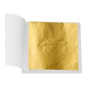 WEIDU 100 Fogli Imitazione Lamina d'oro Foglia di Carta doratura Fai da Te Resina epossidica Stampo in Silicone creazione di Gioielli riempimento Decorare Strumento di Artigianato in Resina