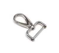 WEIDU 2pcs Metallo Staccabile Rimovibile Girevole Borsa di Cuoio Della Borsa Tracolla Cintura Chiusura Clip Fibbia Cane Collare A Catena Snap Trigger