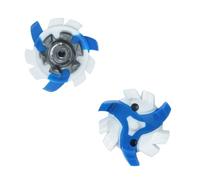 weiemgs 16 Pezzi Spike Spikes Golf Gomma - Tacchetti Spikes Scarpe Golf - Compatible con Fast Twist 3.0, Fast Twist, Tour - Tri - lok, Slim Lok Sistemi(C.,16.)