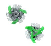 weiemgs 16 Pezzi Spike Spikes Golf Gomma - Tacchetti Spikes Scarpe Golf - Compatible con Fast Twist 3.0, Fast Twist, Tour - Tri - lok, Slim Lok Sistemi(F.,16 and 1 wrench)