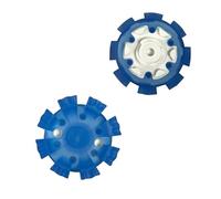 weiemgs 20 Pezzi Con Chiave Chiodi Per Scarpe Da Golf - Compatibile Con FootJoy, Nike, Callaway E Under Armour, Travis Mathew/Cuater, New Balance, SQAIRZ, Asics, Payntr, Johnston & Murphy(Blu)