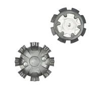 weiemgs 20 Pezzi Con Chiave Chiodi Per Scarpe Da Golf - Compatibile Con FootJoy, Nike, Callaway E Under Armour, Travis Mathew/Cuater, New Balance, SQAIRZ, Asics, Payntr, Johnston & Murphy(Gray a)