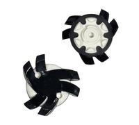 weiemgs 20 Pezzi Golf Spikes Con Chiave - Compatibile Con FootJoy, Nike, Callaway, Puma, ASICS, SQAIRZ, Johnston & Murphy, Payntr, Under Armour, Adidas, Okaley, Fast Twist 3.0, Sistemi(Black White)