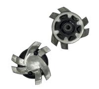 weiemgs 20 Pezzi Golf Spikes Con Chiave - Compatibile Con FootJoy, Nike, Callaway, Puma, ASICS, SQAIRZ, Johnston & Murphy, Payntr, Under Armour, Adidas, Okaley, Fast Twist 3.0, Sistemi(Grigio)