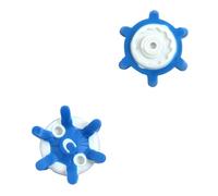 weiemgs 20 Pezzi Spike Per Scarpe Da Golf - Compatibile Con ASICS, Callaway, Ecco, FootJoy, Johnston & Murphy, New Balance, Nike, Oakley, Puma, SQAIRZ, Under Armour, Slim-LOK Sistemi(Blu)