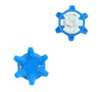 weiemgs 20 Pezzi Spikes Scarpe Golf Con Chiave - Compatibile Con Adidas, Callaway, Footjoy, Nike, Oakley, Puma, Skechers E Pins Sistemi(Blu)