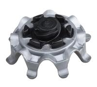 weiemgs 20 Pezzi Tacchetti Per Scarpe Da Golf Con Chiave - Compatibile Con FootJoy, Callaway, Adidas, Nike, Oakley, SQAIRZ, Under Armour, Walter Hagen, Tri-Lok, Fast Twist System(Grigio)