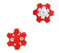 weiemgs Tacchetti Per Scarpe Da Golf Compatibile Con FootJoy, Adidas, Nike, ASICS, Callaway, Cuater, Ecco, Johnston Murphy, New Balance, Oakley, SQAIRZ, Under Armour, Ft 3.0(Rosso,18+1 wrench)
