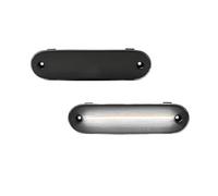 WEIFANAA Luci Posteriori Per Mazda Per Miata 1999-2005 Per MX-5 Per Parafango Per Lampade A Svasatura Posizione Laterali Anteriori A LED Per Auto 1990-1997 Fanale Posteriore(Smoked Lens White)