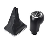 WEIFANAA Pomelli Leva Cambio Per OPEL Per VAUXHALL Per Zafira B (2005-2014) 5/6 Pomello Del Cambio Di Velocità Ghetta Boot Leva Shifter Pen Maniglia Pallamano Copertura(6 Speed-Set)