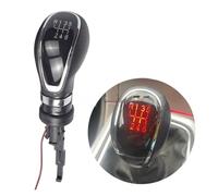 WEIFANAA Pomelli Leva Cambio Per Vauxhall/Per Opel/Per Astra Per Insignia 2009-201 Luce Posteriore A LED Pomello Del Cambio Per Auto Pomello Cambio Manuale Leva Cambio(Red light 6 Speed)