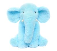 WEIGEDU Elefante blu di peluche da 33cm -Peluche per bambini bambine bambini baby shower prima di andare a letto compleanno