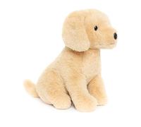 WEIGEDU Peluche a forma di cucciolo di Golden Retriever con occhi ricamati per neonati, bambini, bambine, bambini - Senza parti rigide, 30.5cm
