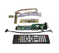 WEIGEXIEO Kit Scheda Controller Driver TV Digitale DVB-T2 / DVB-T /-C 15 "HT150X02-100 LM150X08 Kit Scheda Controller 1024 * 768 Logica TV LCD