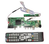 WEIGEXIEO Scheda Madre Smart TV Android 9.0 Cache A 4 Core 1G DDR + 8g EMMC M368V3.0 Scheda Logica TV LCD Con Regolazione Multilingue(4G)