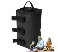 Weight Bags Set, Canopy Tent Anchors, Windproof Sand Holders, Heavy-Duty Design, Fixed Water Option, 7.87 x 12.6 inches, Ideal for Outdoor Tents Shelters Events Necessities