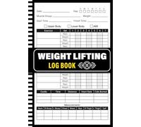 Weight Lifting Log Book: Bodybuilding Journal and Personal Training Record: Track Cardio, Strength Routines, and Goals.