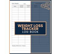 Weight Loss Tracker Logbook: Daily Body Weight Journal for Tracking Weight Loss Progress, Weekly Changes and Personal Fitness Goals