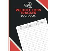 Weight Loss Tracker Logbook: Daily Weight Monitoring Journal with Simple Progress Tracking Pages for Recording Body Weight Changes and Personal Health Goals