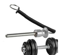 Weight Stack Pin - Heavy Duty Magnetic Gym Latch Pin for Security, Quick Release Pull Latch with Solid Steel Core, Locking Pull Home Gym Accessories for Exercise Machine 4 Inch Long Chrome